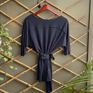 Club Monaco navy blue top